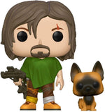Funko Pop! The Walking Dead Daryl Dixon with Dog #1182 — out of box