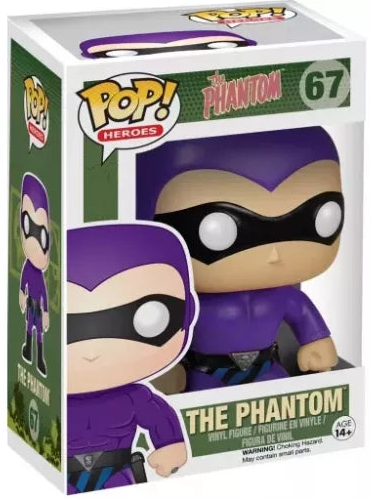 Funko Pop! Heroes The Phantom #67 in box