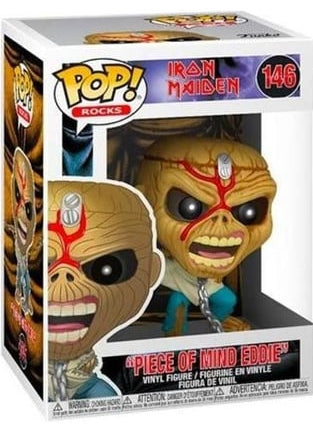 Funko Pop! Rocks Iron Maiden Piece of Mind Eddie #146 in box