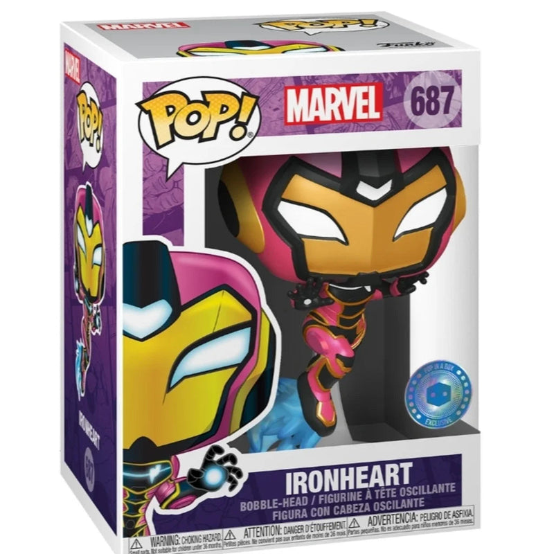 Funko Pop! Marvel Ironheart #687 in box