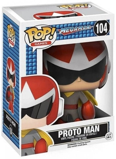 Funko Pop! Mega Man Proto Man #104 in box