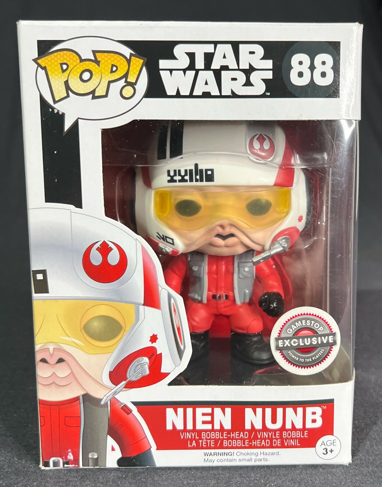 Funko Pop! Star Wars Nien Nunb #88 in box