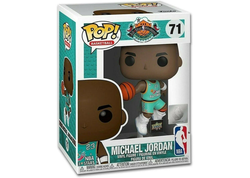 Funko Pop! NBA: Michael Jordan #71 (1996 All-Star Weekend, San Antonio; Upper Deck Exclusive)