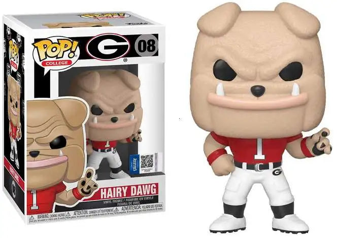Funko Pop College Hairy Dawg #08 University of Georgia vinyl figure