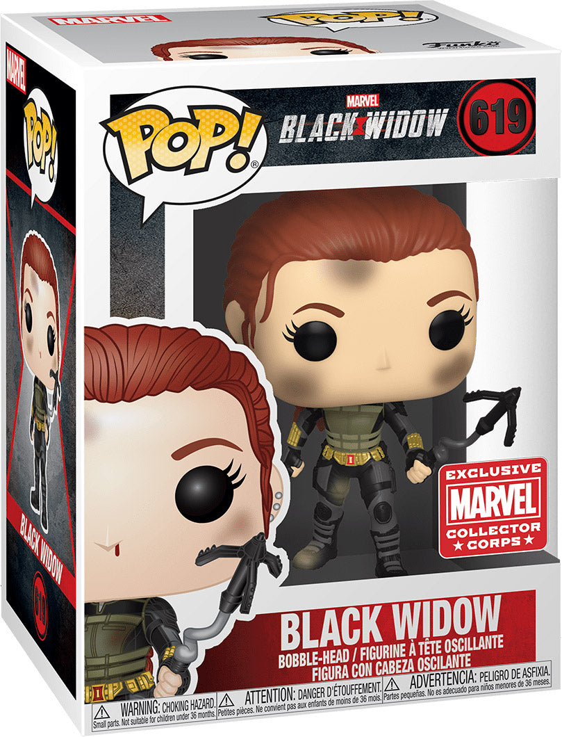 Funko Pop! Marvel Black Widow #619 boxed figure
