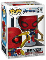 Funko Pop! Marvel Iron Spider with Nano Gauntlet #574 in box