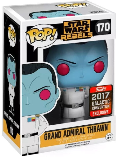 Funko Pop! Star Wars Grand Admiral Thrawn #170 in box