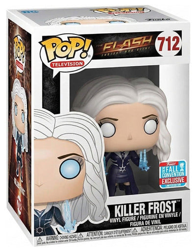 Funko Pop! The Flash Killer Frost #712 Fall Convention Exclusive in box