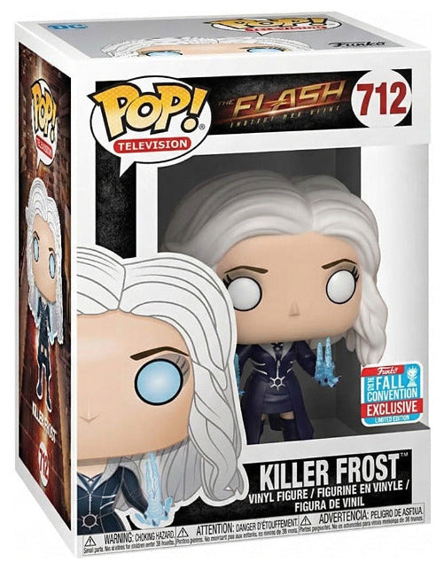 Funko Pop! The Flash Killer Frost #712 Fall Convention Exclusive in box