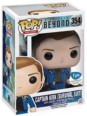 Funko Pop! Movies Star Trek Captain Kirk Survival Suit #354 in box