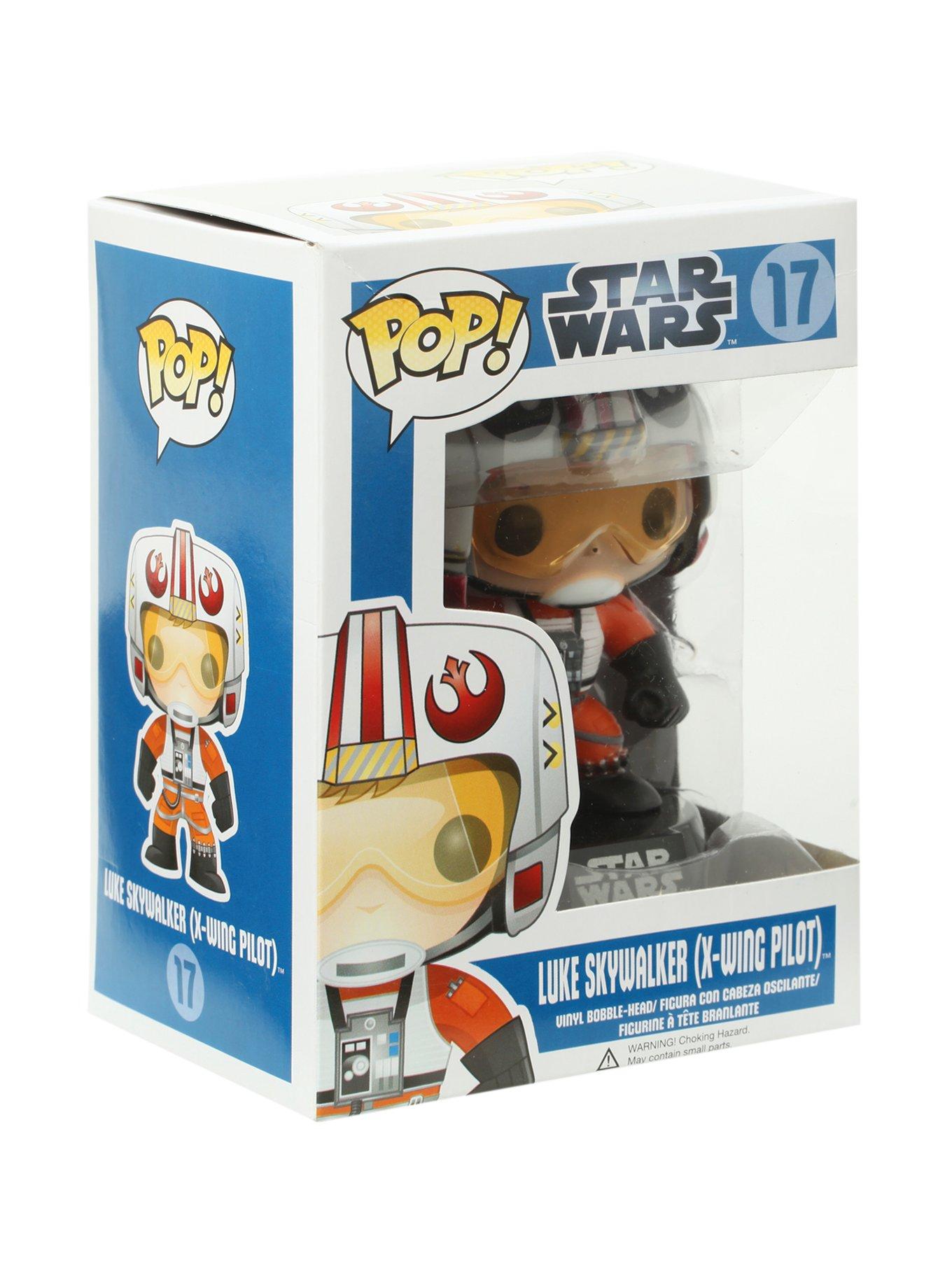 Funko Pop! Star Wars Luke Skywalker X-Wing Pilot #17 in box