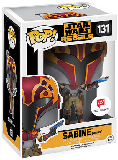 Funko Pop! Star Wars Rebels Sabine Wren Masked #131 in box