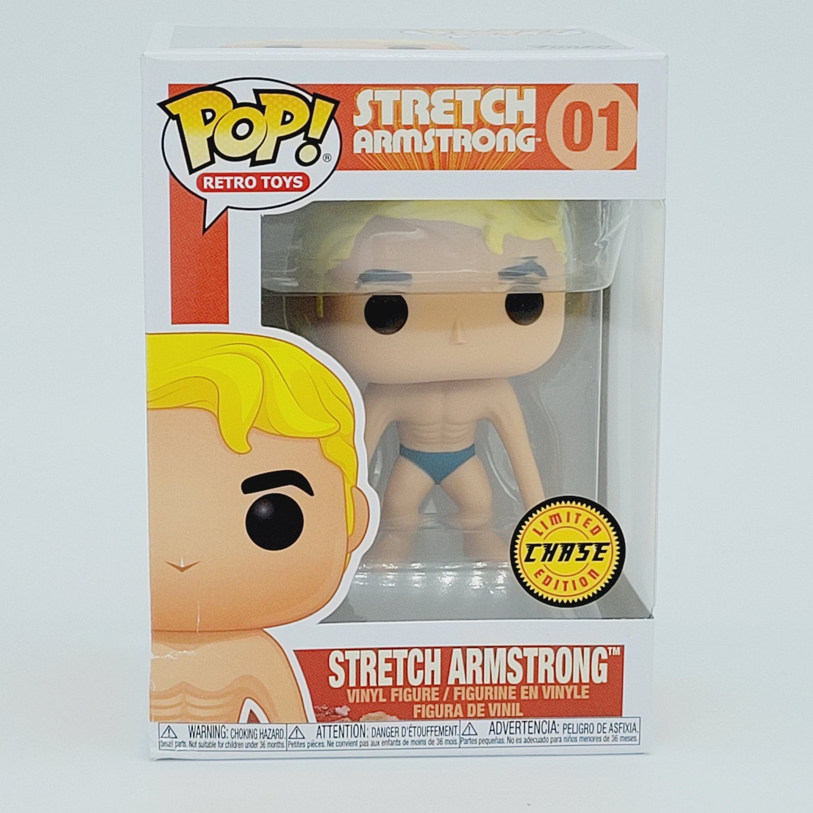 Funko Pop! Retro Toys Stretch Armstrong #01 Chase in box