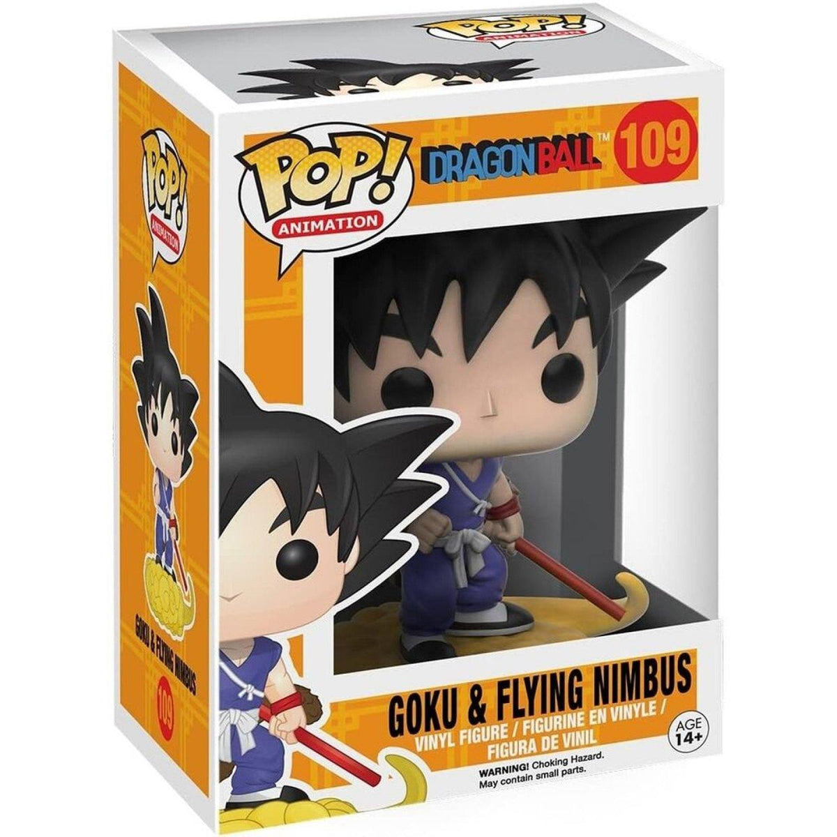 Funko Pop! Animation: Dragon Ball – Goku & Flying Nimbus #109