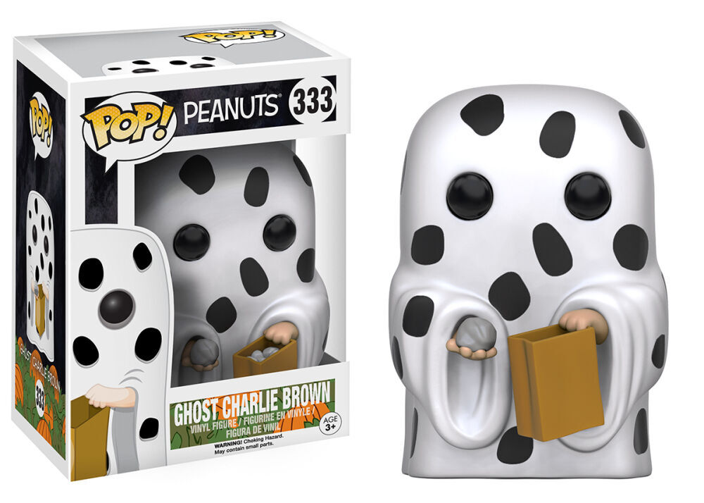 Funko Pop! Peanuts Ghost Charlie Brown #333 in box