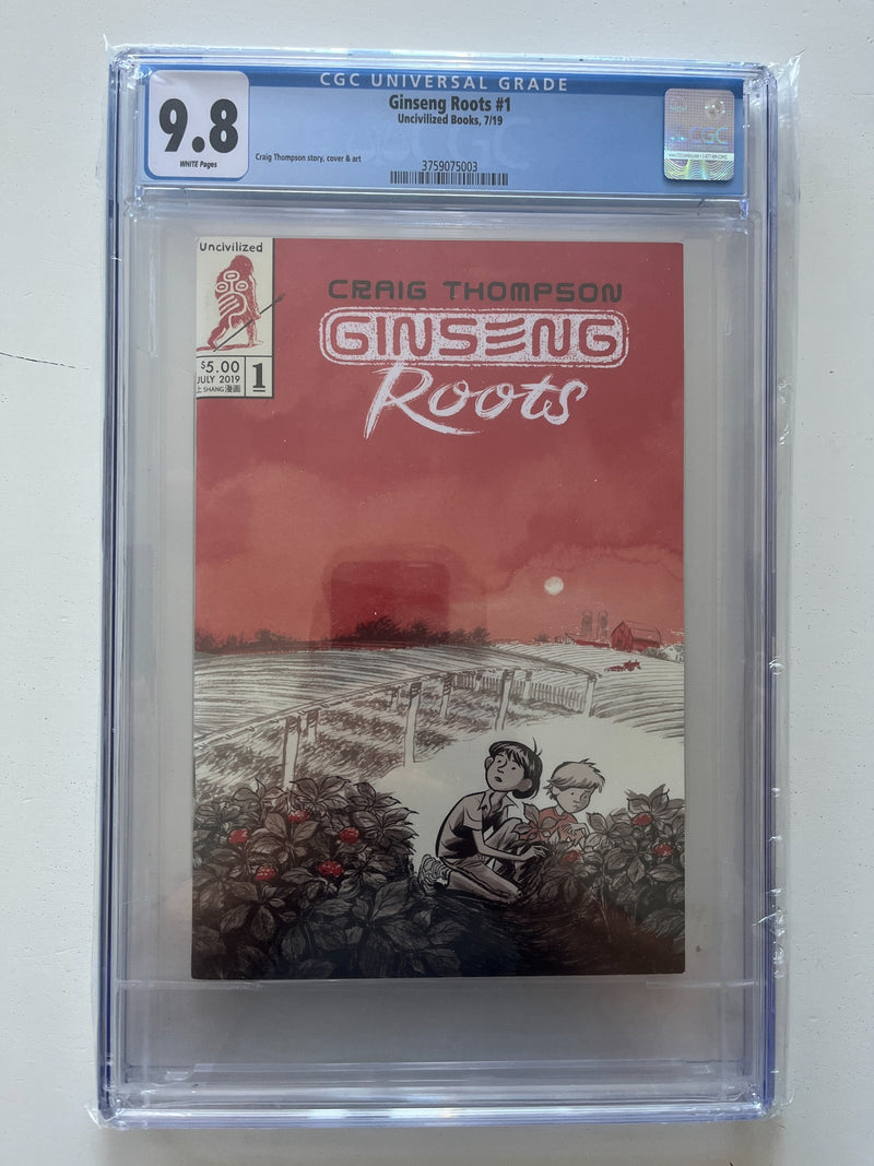 Ginseng Roots #1 CGC 9.8 – Craig Thompson Cover