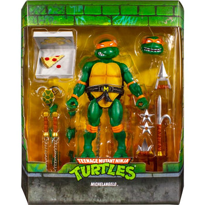 Super7 TMNT ULTIMATES Michelangelo Wave 3 7" Action Figure New Sealed