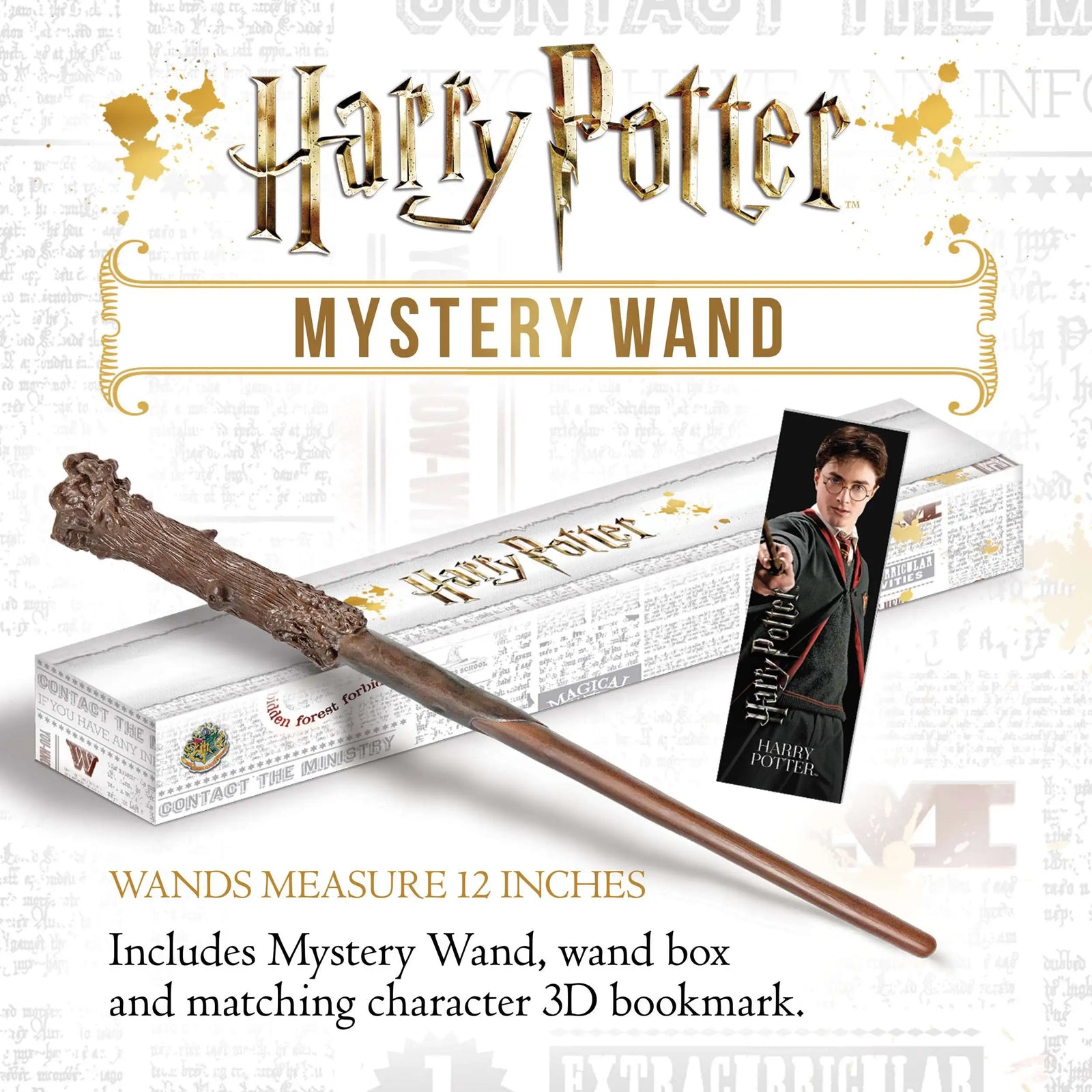 Wizarding World of Harry Potter: Harry Potter Mystery Wand Blind Box (1 of 9 Random Wands)