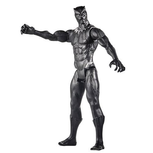 Hasbro Marvel Avengers Titan Hero Series Black Panther E7876 12 inch action figure stock image