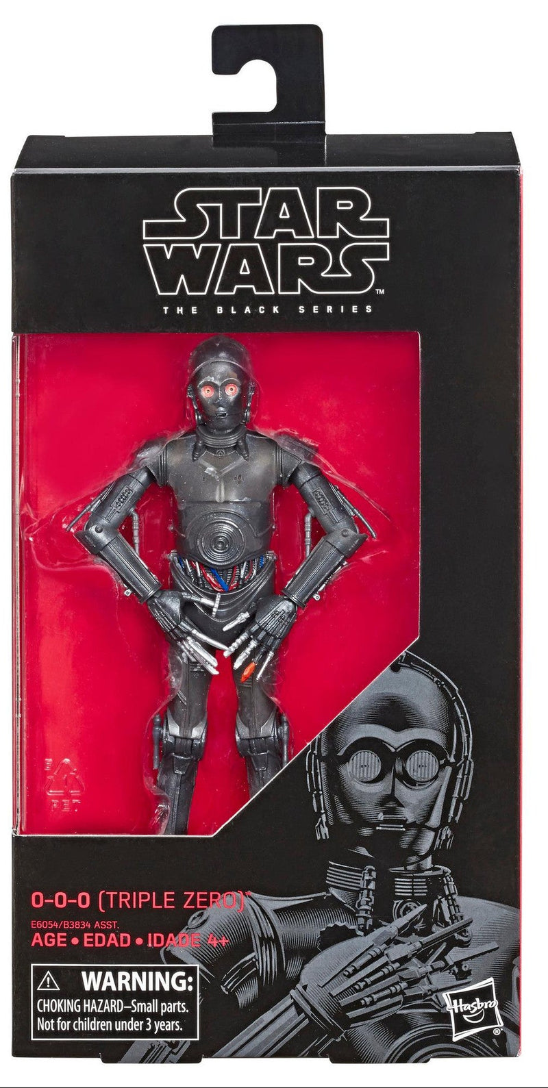 Hasbro Star Wars The Black Series 0-0-0 Triple Zero #89 boxed action figure