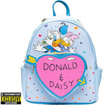 Disney Donald Duck & Daisy Duck Hearts Mini Backpack – Entertainment Earth Exclusive
