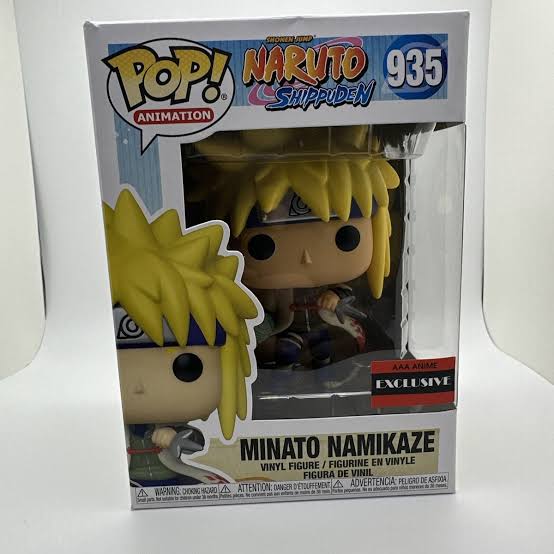 Funko Pop Naruto Shippuden Minato Namikaze #935 AAA Anime Exclusive
