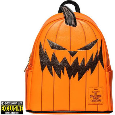 Loungefly Disney The Nightmare Before Christmas Pumpkin King Mini Backpack – Entertainment Earth Exclusive