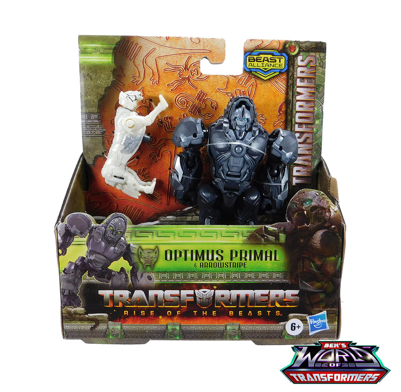 Transformers Rise Of The Beasts - Beast Alliance Optimus Primal & Arrowstripe