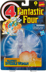 Marvel Legends Fantastic Four: Retro Collection Invisible Woman (Clear - Retro)