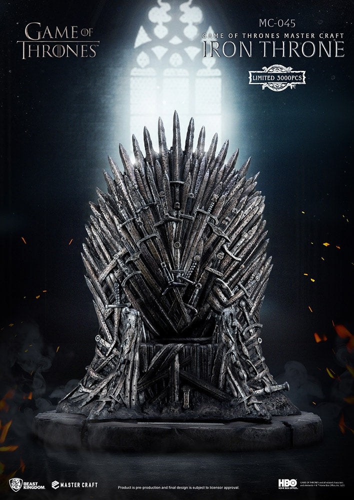 Beast Kingdom Game Of Thrones Master Craft Iron Throne Statue (MC-045)