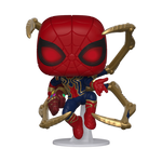 Funko Pop! Avengers Endgame Iron Spider #574 with Nano Gauntlet out of box