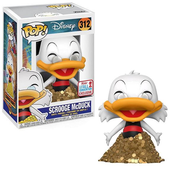 Funko Pop Disney DuckTales Scrooge McDuck Gold #312 NYCC 2017 Exclusive