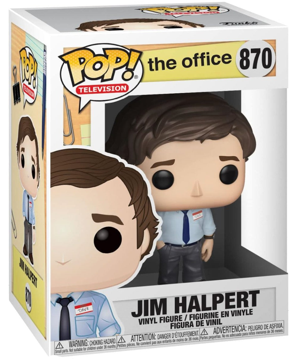 Funko Pop! The Office Jim Halpert #870 stock photo