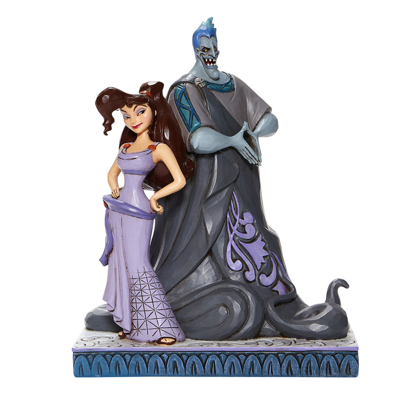 Jim Shore Disney Traditions Moxie and Menace Megara and Hades figurine