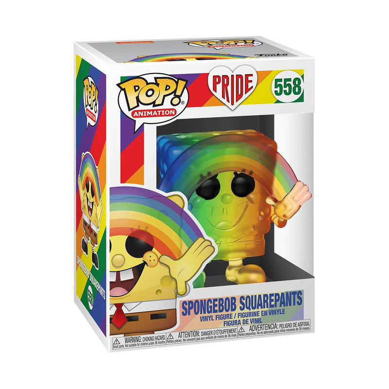 Funko Pop SpongeBob SquarePants Rainbow Pride #558 Vinyl Figure 2020