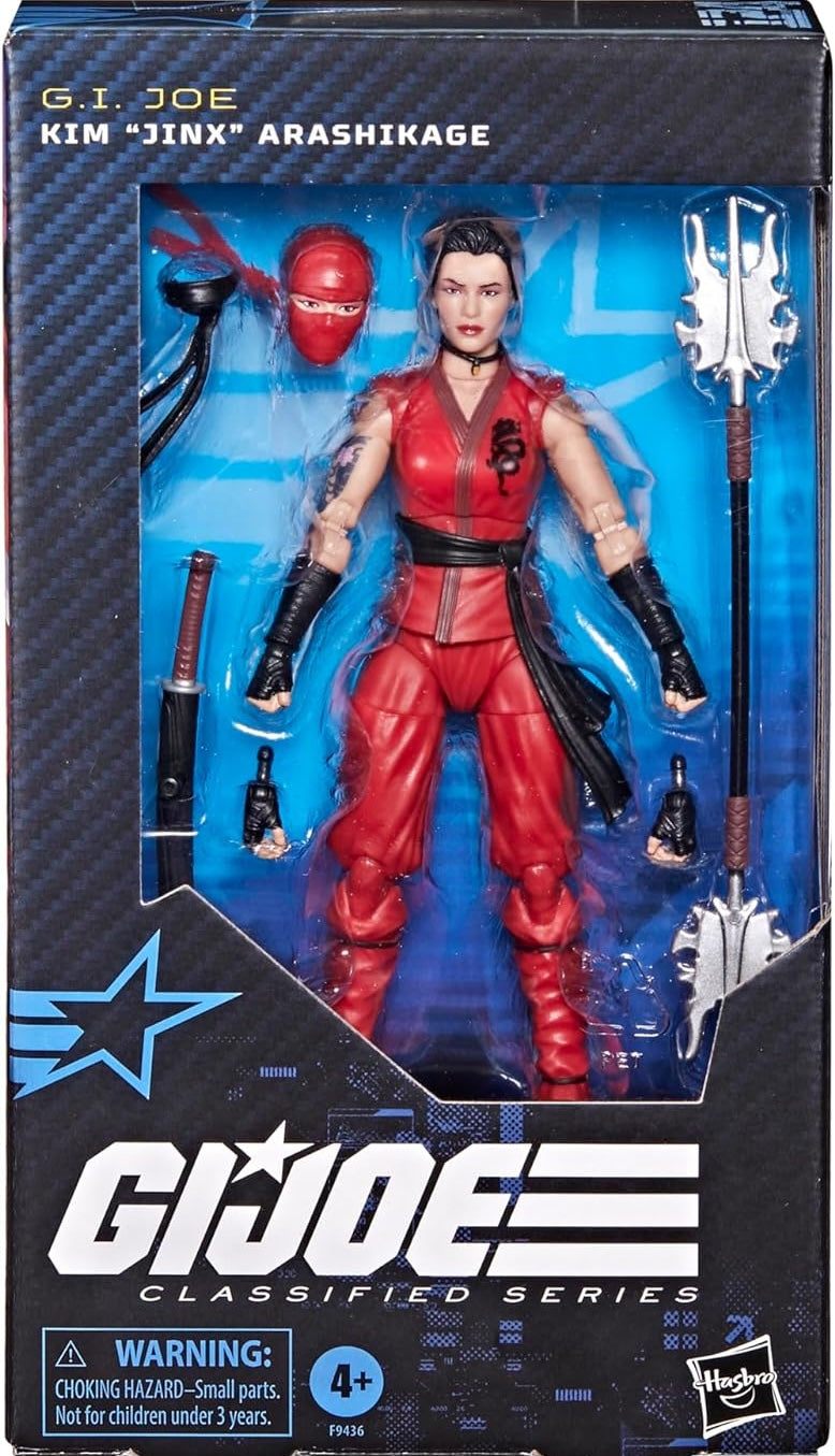 G.I. Joe Classified Series Kim Jinx Arashikage #124