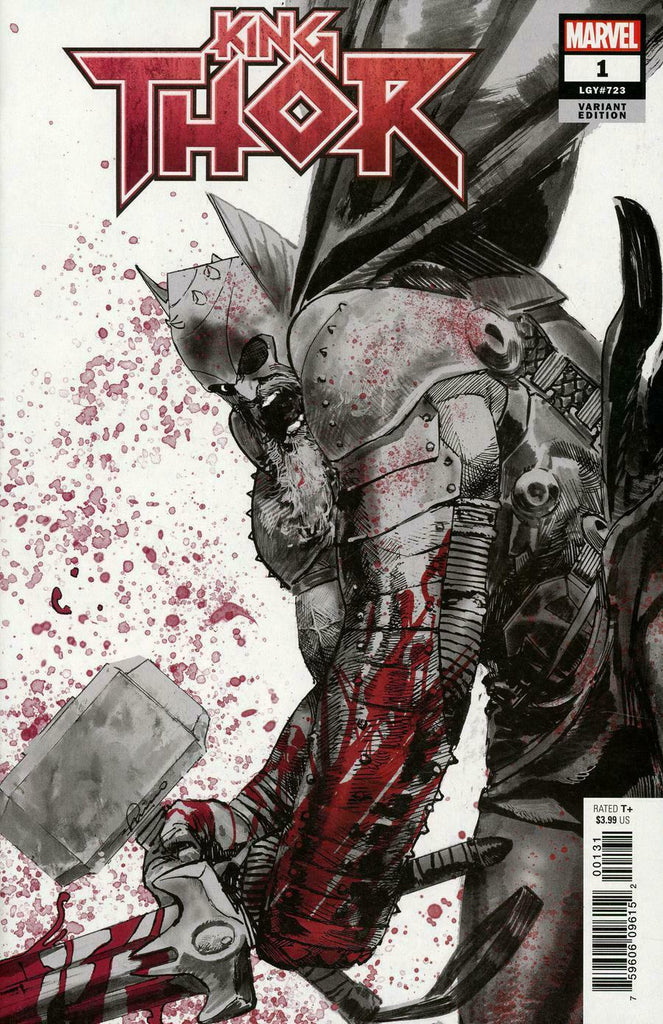 King Thor #1 Gerardo Zaffino 1:25 variant cover