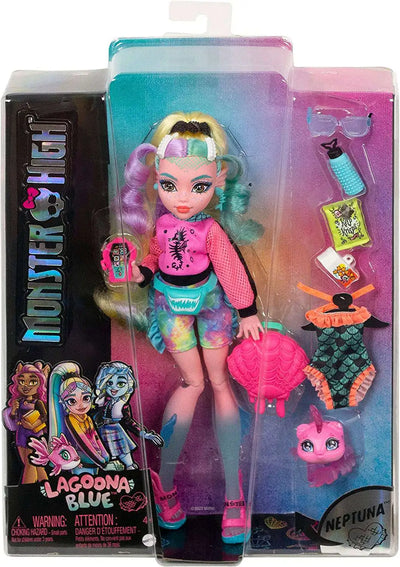 Monster High Lagoona Blue Doll [with Neptuna]