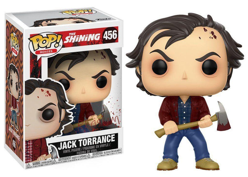 Funko Pop Movies The Shining Jack Torrance #456 Vaulted Horror Figure(Damaged Box)