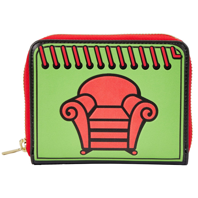 Loungefly Nickelodeon Blue's Clues Handy Dandy Notebook zip-around wallet