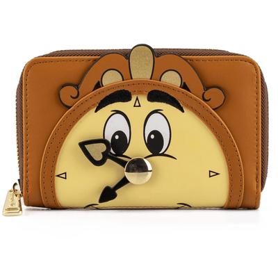 Loungefly Disney Beauty and the Beast Cogsworth cosplay wallet