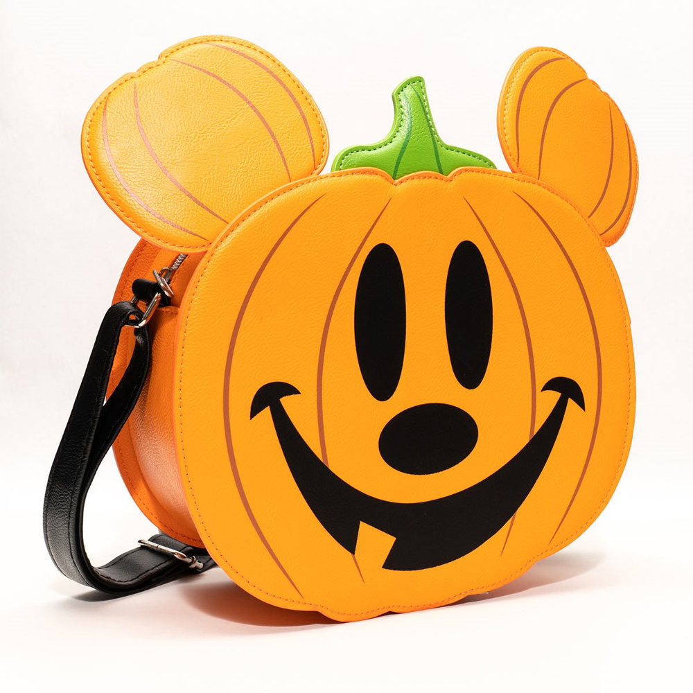Loungefly Disney Mickey Mouse Jack-o'-Lantern crossbody bag
