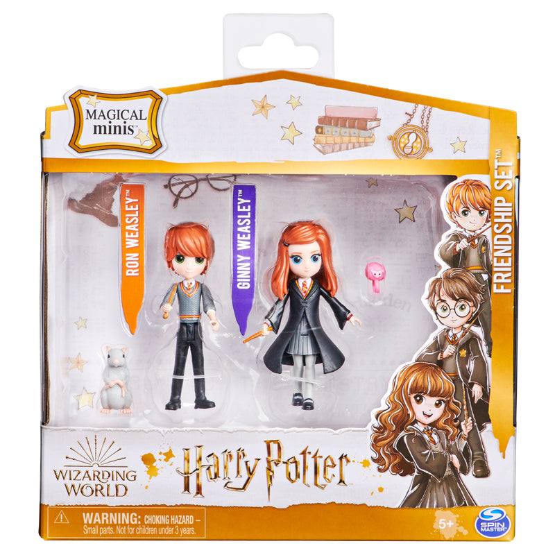 Wizarding World Harry Potter: Magical Minis – Ron and Ginny Weasley Friendship Set with 2 Figures