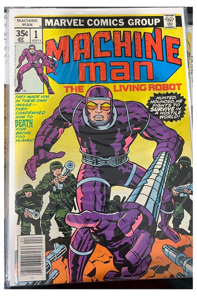Machine Man #1 Marvel Comics April 1978 Jack Kirby cover