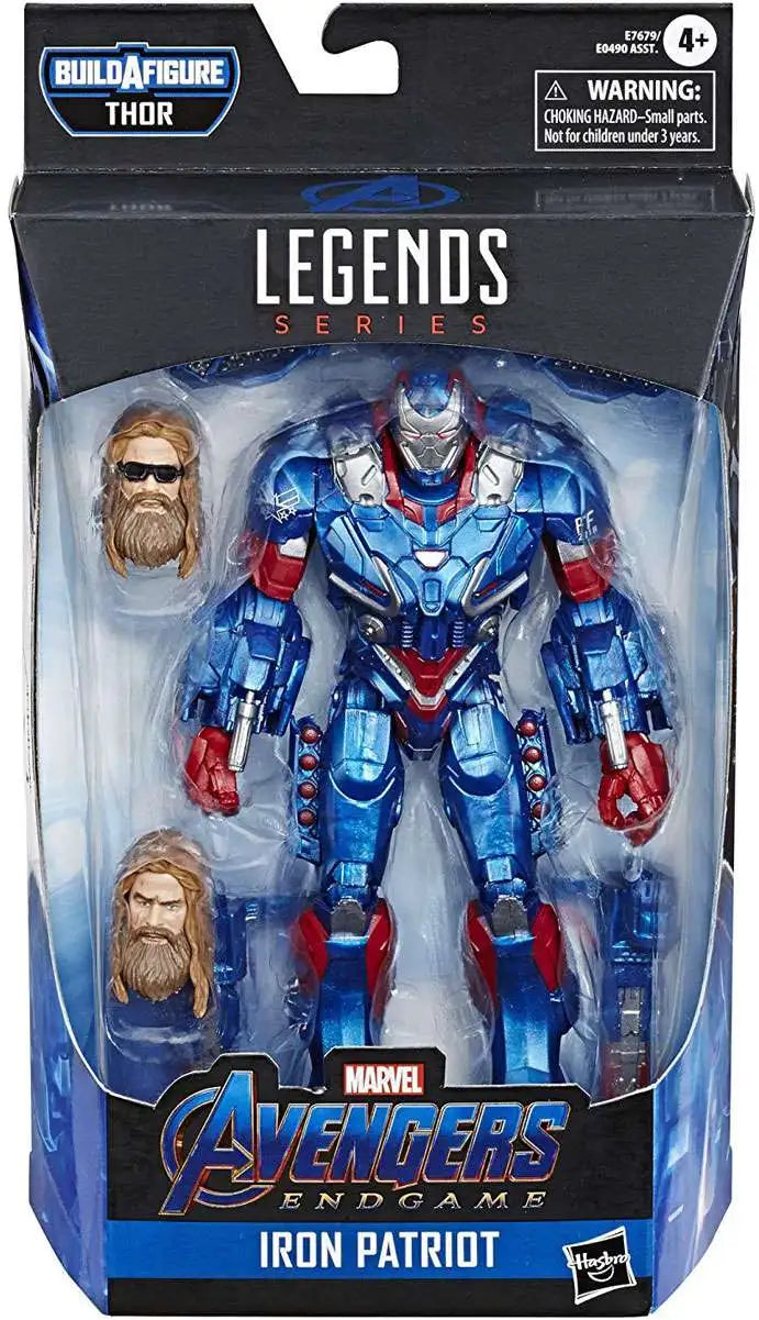 Hasbro Marvel Legends Avengers Endgame Iron Patriot 6-inch action figure