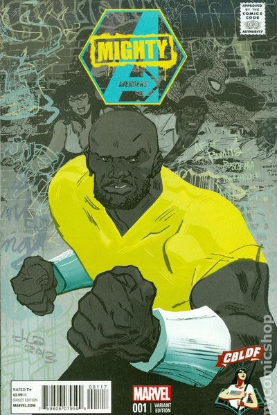Mighty Avengers 1 Jason Latour CBLDF Comics Code variant cover