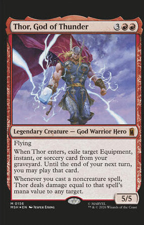 Mortal Thor #11 Jesper Ejsing Magic The Gathering variant cover