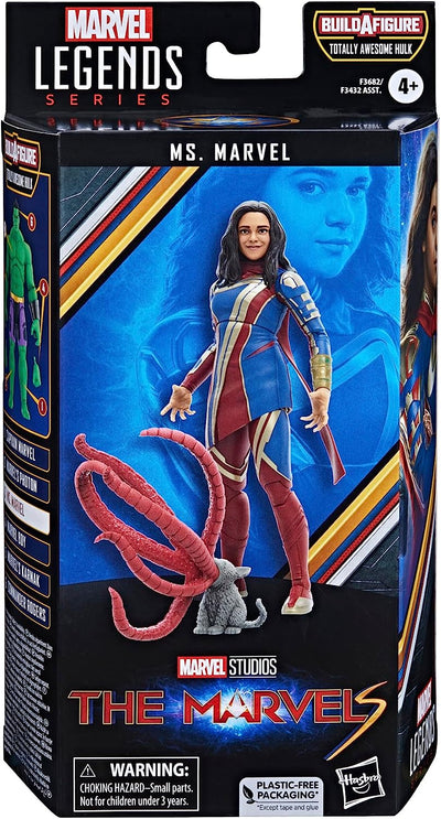 Marvel Legends Ms. Marvel (Totally Awesome Hulk Build A Figure)