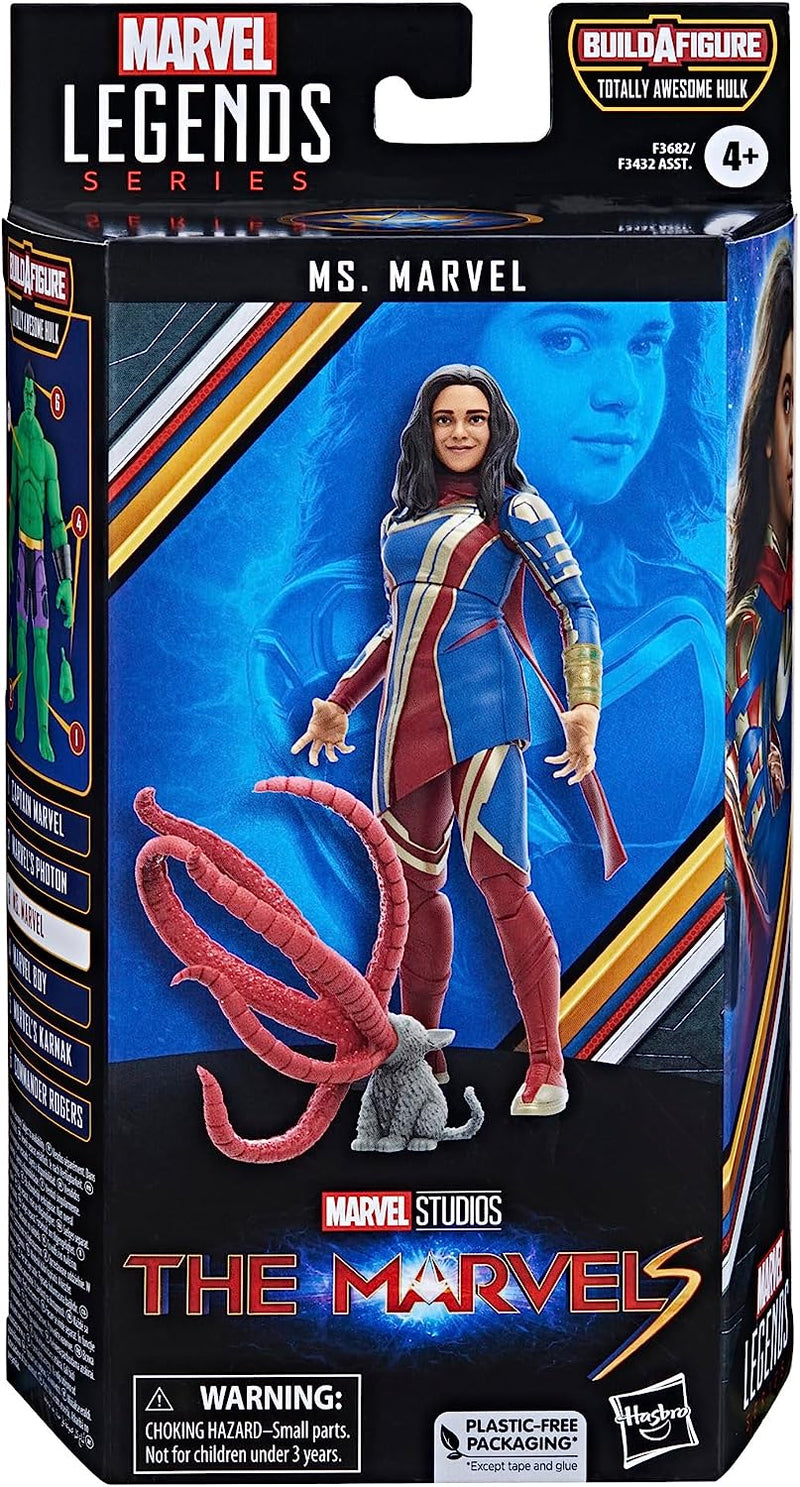 Marvel Legends Ms. Marvel (Totally Awesome Hulk Build A Figure)