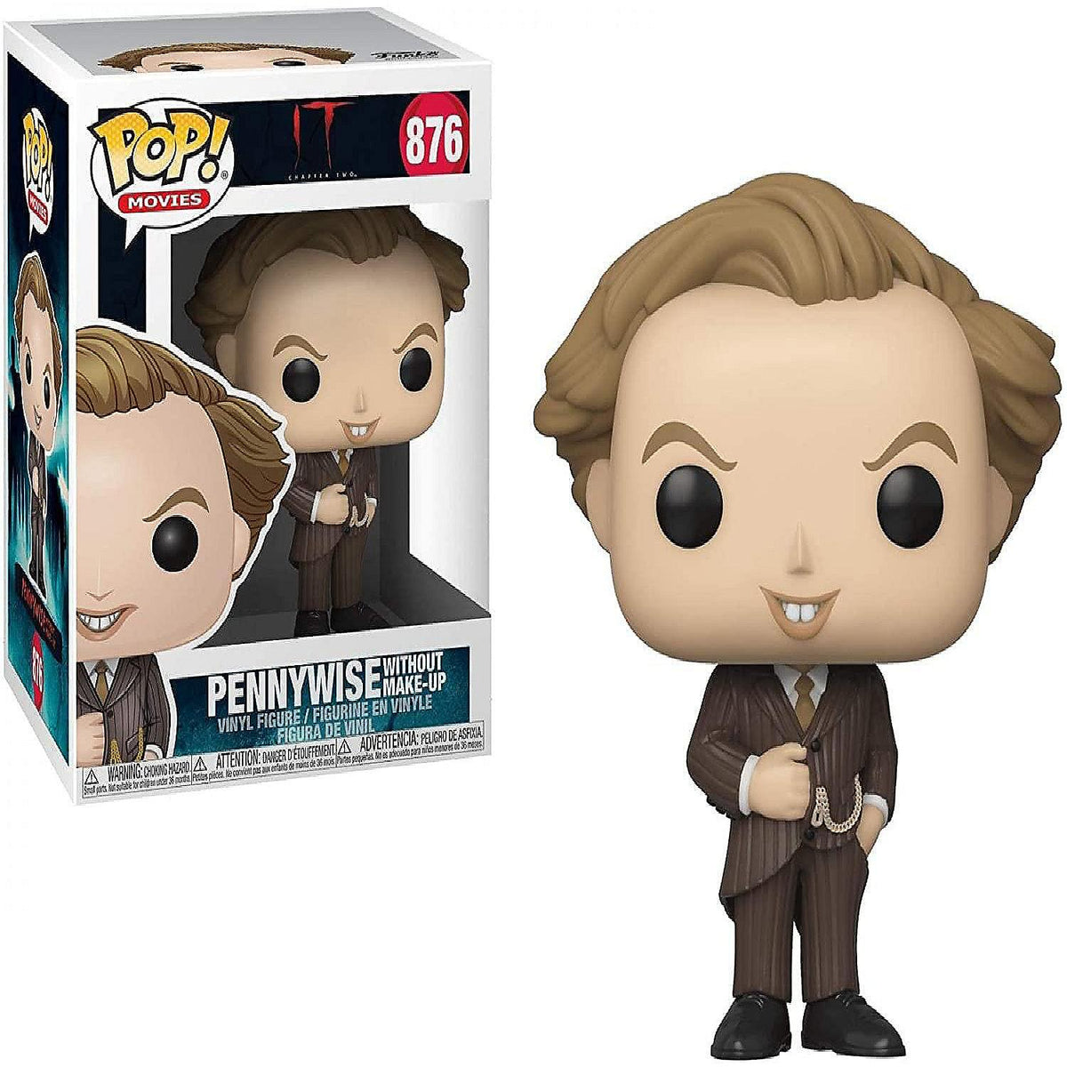 Funko Pop! Movies: IT Chapter Two – Pennywise Without Make-Up #876